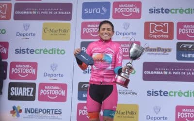 Lilibeth Chacón reina en el Alto de la Línea y se pone de líder en Colombia