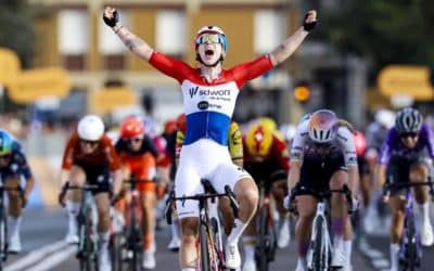 Wiebes gana en el Giro, pero la expulsan; Arlenis Sierra lo mejor de América