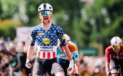 Estadounidense Quinn Simmons se lleva la victoria en la cuarta etapa del Tour Auvergne-Rhone-Alpes 2026
