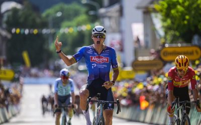 Tour de Francia: Mathieu van der Poel victorioso en novena etapa, Isaac del Toro se mantiene tercero en la general