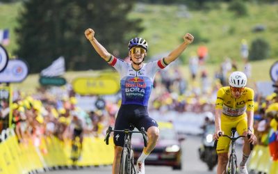 Evenepoel vence a Pogacar y Vingegaard se retira del Tour