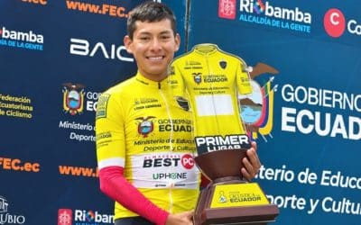 Héctor Álvarez se coronó campeón de la Vuelta al Ecuador 2026