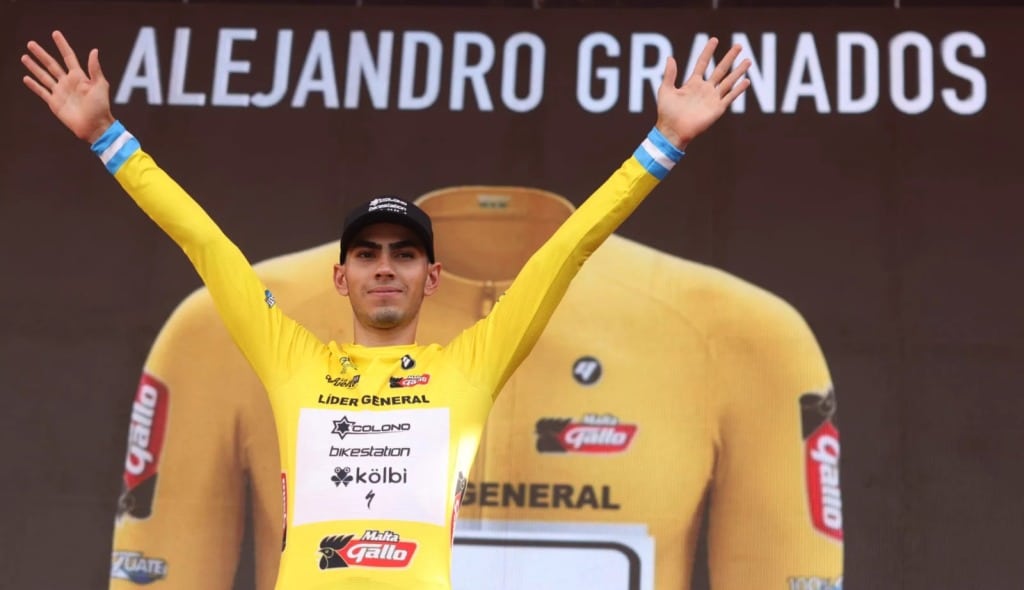 Alejandro Granados asume el liderato de la 65 Vuelta a Guatemala tras la tercera etapa